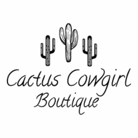 CACTUS COWGIRL BOUTIQUE Logo (USPTO, 09/15/2020)