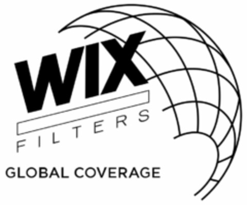 WIX FILTERS GLOBAL COVERAGE Logo (USPTO, 07/01/2009)