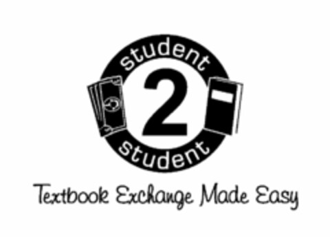 STUDENT 2 STUDENT TEXTBOOK EXCHANGE MADE EASY Logo (USPTO, 09.10.2009)