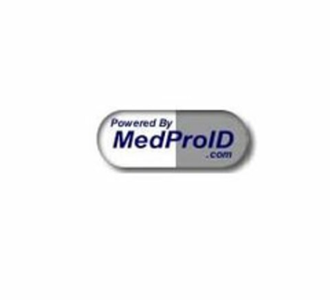 POWERED BY MEDPROID.COM Logo (USPTO, 22.10.2009)