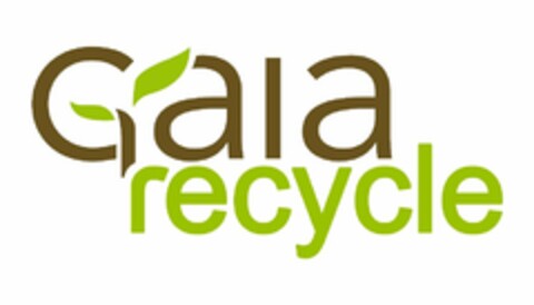 GAIA RECYCLE Logo (USPTO, 04/27/2010)