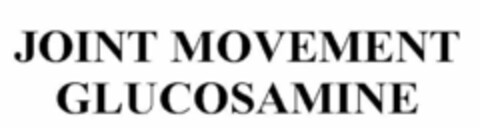 JOINT MOVEMENT GLUCOSAMINE Logo (USPTO, 29.09.2010)