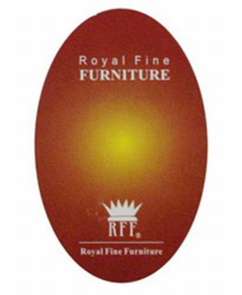 ROYAL FINE FURNITURE RFF ROYAL FINE FURNITURE Logo (USPTO, 06.04.2011)