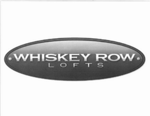 ·WHISKEY ROW· LOFTS Logo (USPTO, 05/10/2011)