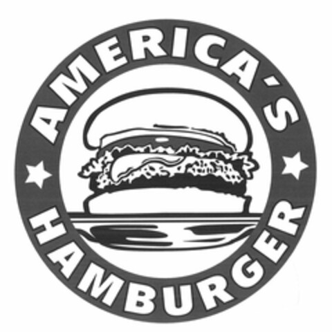 AMERICA'S HAMBURGER Logo (USPTO, 21.06.2011)