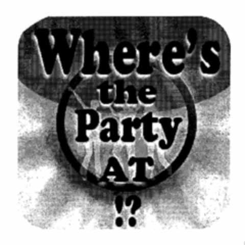 WHERE'S THE PARTY AT!? Logo (USPTO, 01.07.2011)