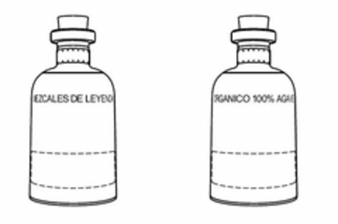 MEZCALES DE LEYENDA Logo (USPTO, 20.02.2012)