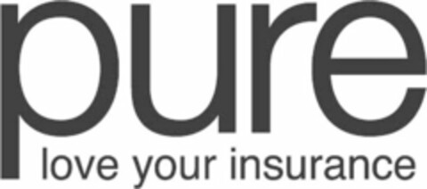 PURE LOVE YOUR INSURANCE Logo (USPTO, 04/22/2013)