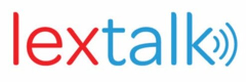 LEXTALK Logo (USPTO, 26.09.2013)