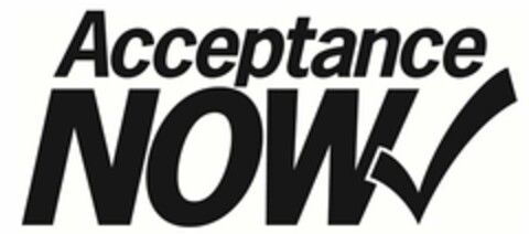 ACCEPTANCE NOW Logo (USPTO, 08.11.2013)