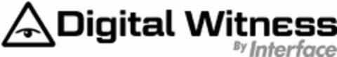 DIGITAL WITNESS BY INTERFACE Logo (USPTO, 05.05.2014)