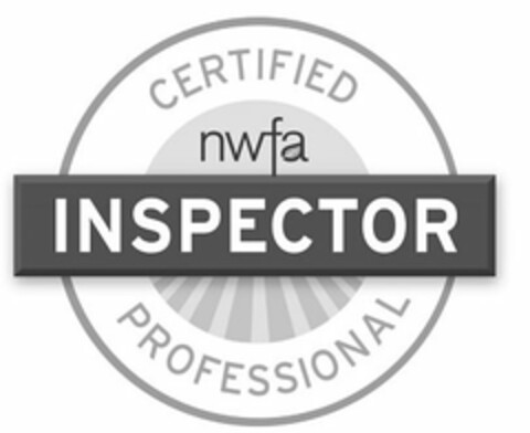 CERTIFIED NWFA INSPECTOR PROFESSIONAL Logo (USPTO, 26.08.2014)
