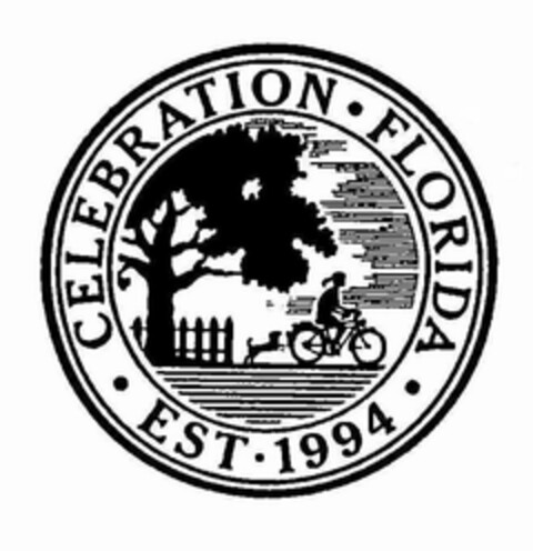 CELEBRATION · FLORIDA · EST · 1994 Logo (USPTO, 10/13/2014)