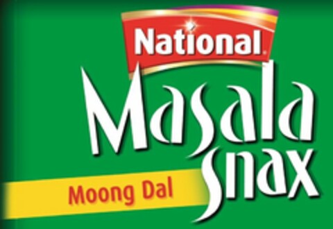 NATIONAL MASALA SNAX MOONG DAL Logo (USPTO, 11.12.2014)