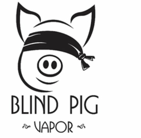 BLIND PIG VAPOR Logo (USPTO, 02/10/2015)