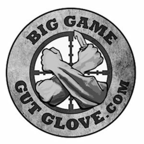 BIG GAME GUT GLOVE.COM Logo (USPTO, 28.05.2015)