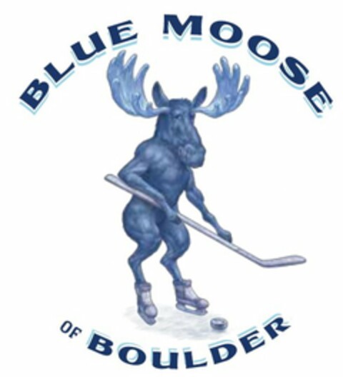 BLUE MOOSE OF BOULDER Logo (USPTO, 09/14/2015)