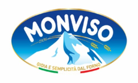 MONVISO 1936 GIOIA E SEMPLICITÀ DAL FORNO Logo (USPTO, 30.11.2015)