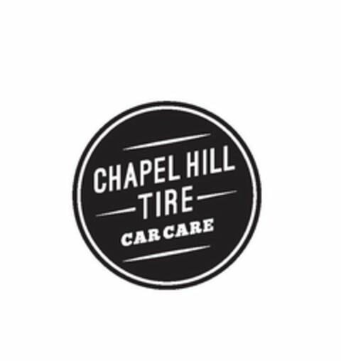 CHAPEL HILL TIRE CAR CARE Logo (USPTO, 12/29/2015)