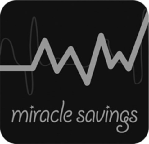 MIRACLE SAVINGS Logo (USPTO, 13.04.2016)