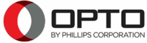 O OPTO BY PHILLIPS CORPORATION Logo (USPTO, 07/15/2016)