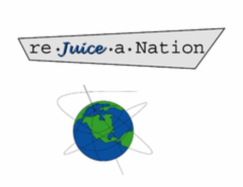 RE JUICE A NATION Logo (USPTO, 05/22/2017)