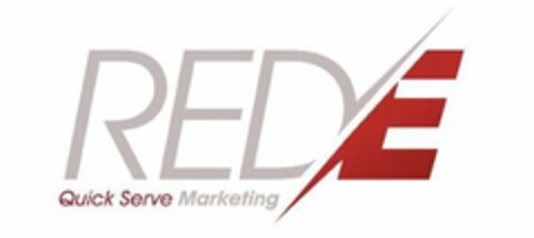 RED/E QUICK SERVE MARKETING Logo (USPTO, 03.11.2017)