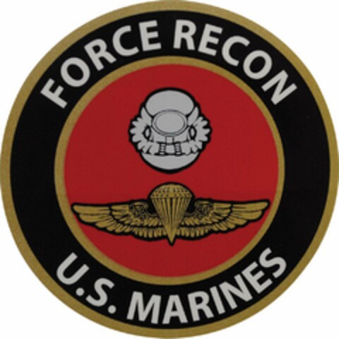 FORCE RECON U.S. MARINES Logo (USPTO, 12/11/2017)