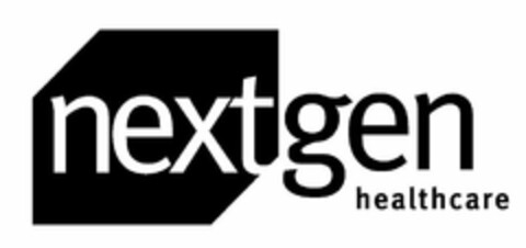 NEXTGEN HEALTHCARE Logo (USPTO, 01/04/2018)