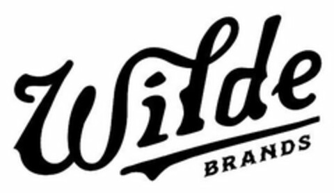 WILDE BRANDS Logo (USPTO, 01/25/2018)