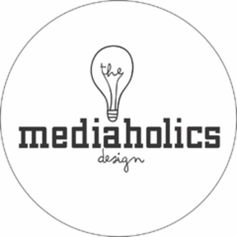 THE MEDIAHOLICS DESIGN Logo (USPTO, 30.04.2018)