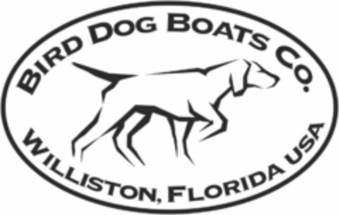 BIRD DOG BOATS CO. WILLISTON, FLORIDA USA Logo (USPTO, 16.05.2018)