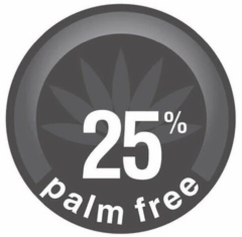 25% PALM FREE Logo (USPTO, 31.05.2018)