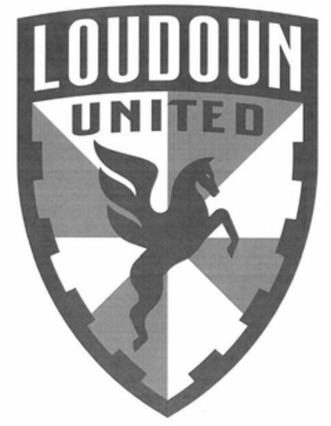 LOUDOUN UNITED Logo (USPTO, 07/06/2018)