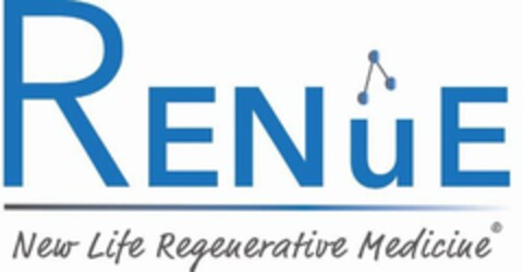 RENUE NEW LIFE REGENERATIVE MEDICINE Logo (USPTO, 31.07.2018)