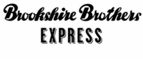 BROOKSHIRE BROTHERS EXPRESS Logo (USPTO, 27.09.2018)