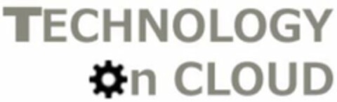 TECHNOLOGY ON CLOUD Logo (USPTO, 04/17/2019)