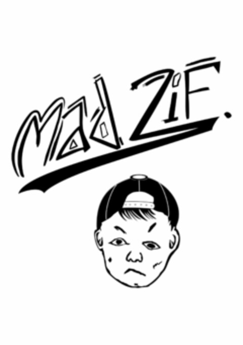 MAD ZIF. Logo (USPTO, 05/29/2019)