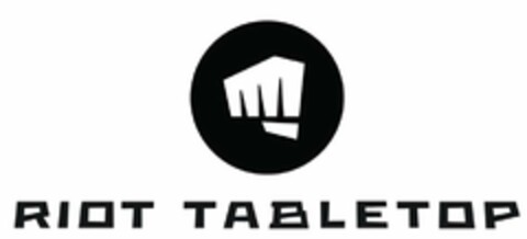 RIOT TABLETOP Logo (USPTO, 08/13/2019)