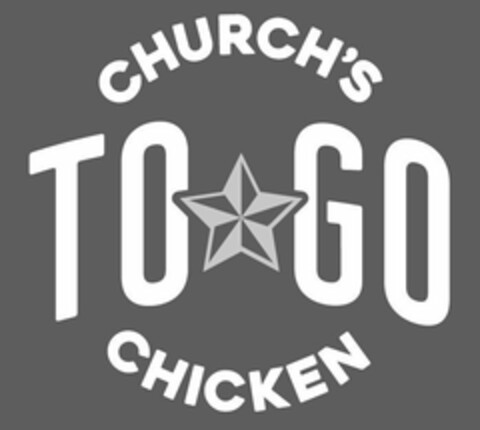 CHURCH'S CHICKEN TO GO Logo (USPTO, 01/23/2020)