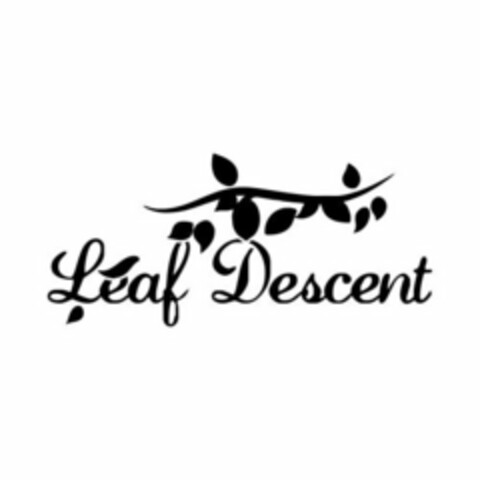 LEAF DESCENT Logo (USPTO, 04/23/2020)