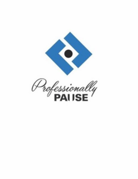 PROFESSIONALLY PAUSE Logo (USPTO, 27.08.2020)