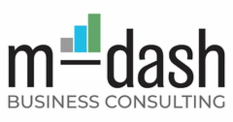 M-DASH BUSINESS CONSULTING Logo (USPTO, 09.09.2020)