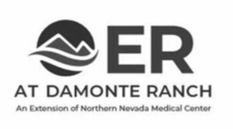 ER AT DAMONTE RANCH AN EXTENSION OF NORTHERN NEVADA MEDICAL CENTER Logo (USPTO, 10.09.2020)