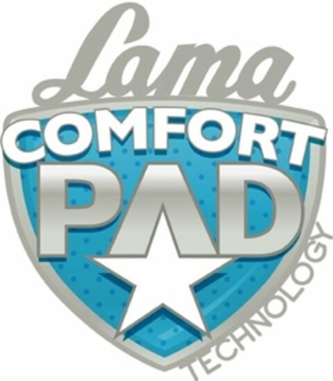 LAMA COMFORT PAD TECHNOLOGY Logo (USPTO, 29.12.2008)