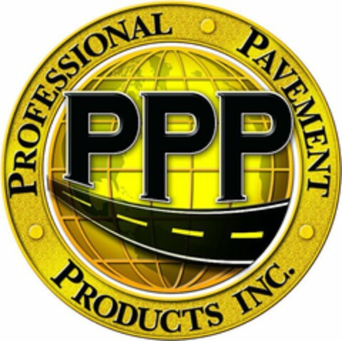 PROFESSIONAL PAVEMENT PRODUCTS INC. PPP Logo (USPTO, 18.06.2009)