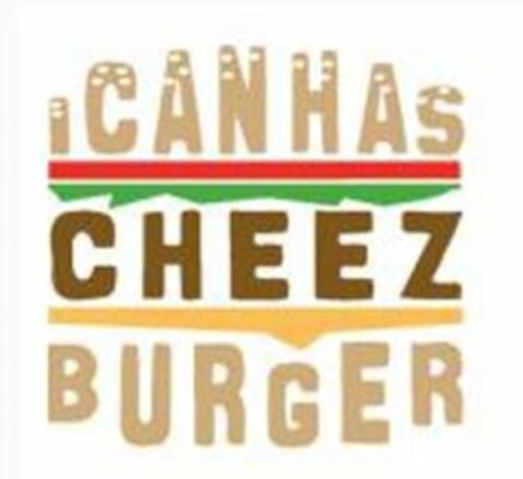 I CAN HAS CHEEZ BURGER Logo (USPTO, 07.08.2009)
