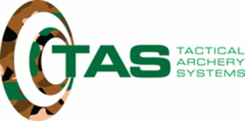 TAS TACTICAL ARCHERY SYSTEMS Logo (USPTO, 19.08.2009)