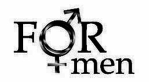 FOR MEN Logo (USPTO, 01/22/2010)