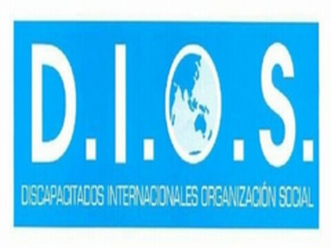 D.I.O.S. DISCAPACITADOS INTERNACIONALES ORGANIZACION SOCIAL Logo (USPTO, 25.03.2010)